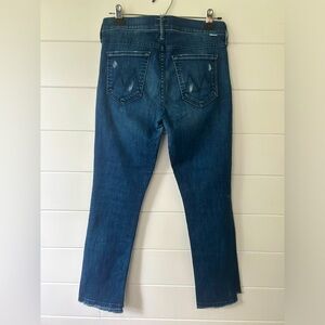 MOTHER | the rascal ankle undone step fray | size 26